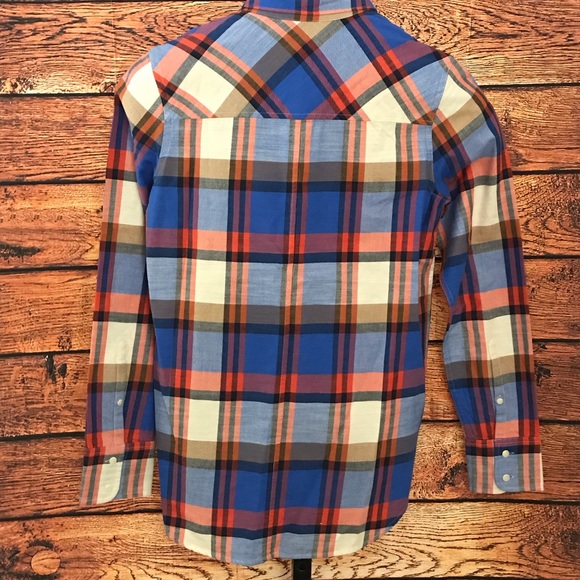 J.Crew Plaid Button up size 4 - Picture 2 of 8